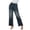 Blue, variant on Azrian Women's Flare Jeans, Wide-Leg Spring And Summer New Solid Button Zipper Straight Denim Fashion Casual Jeans Pants