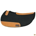 thumbnail image 6 of 32X32 Hilason Western Contoured Horse Saddle Pad Wool Felt Round Black, 6 of 8
