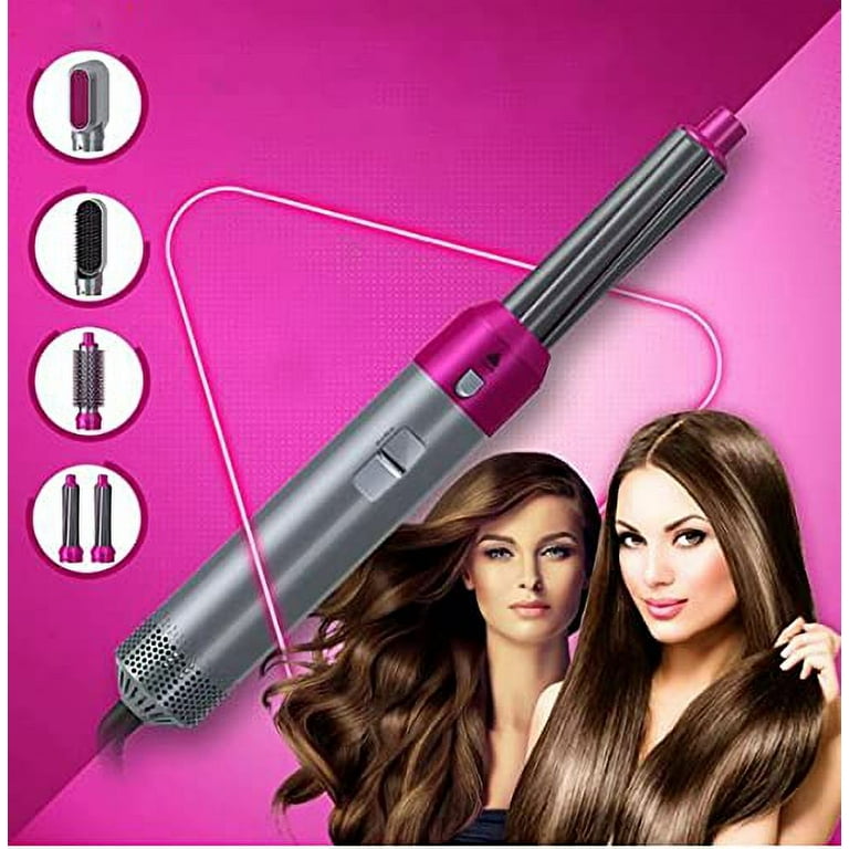 5 in 1 Hair Dryer Hot Air Brush Styler, Detachable Hair Styler Electric  Hair Dryer Brush