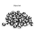 thumbnail image 2 of Dalazy 50 Pieces Car Door Trim Molding Clips Moulding Fastener Exterior Fixing, 2 of 6