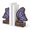 Purple, variant on Brown Decorative Heavy Duty Butterfly Bookends for Home Office Shelves