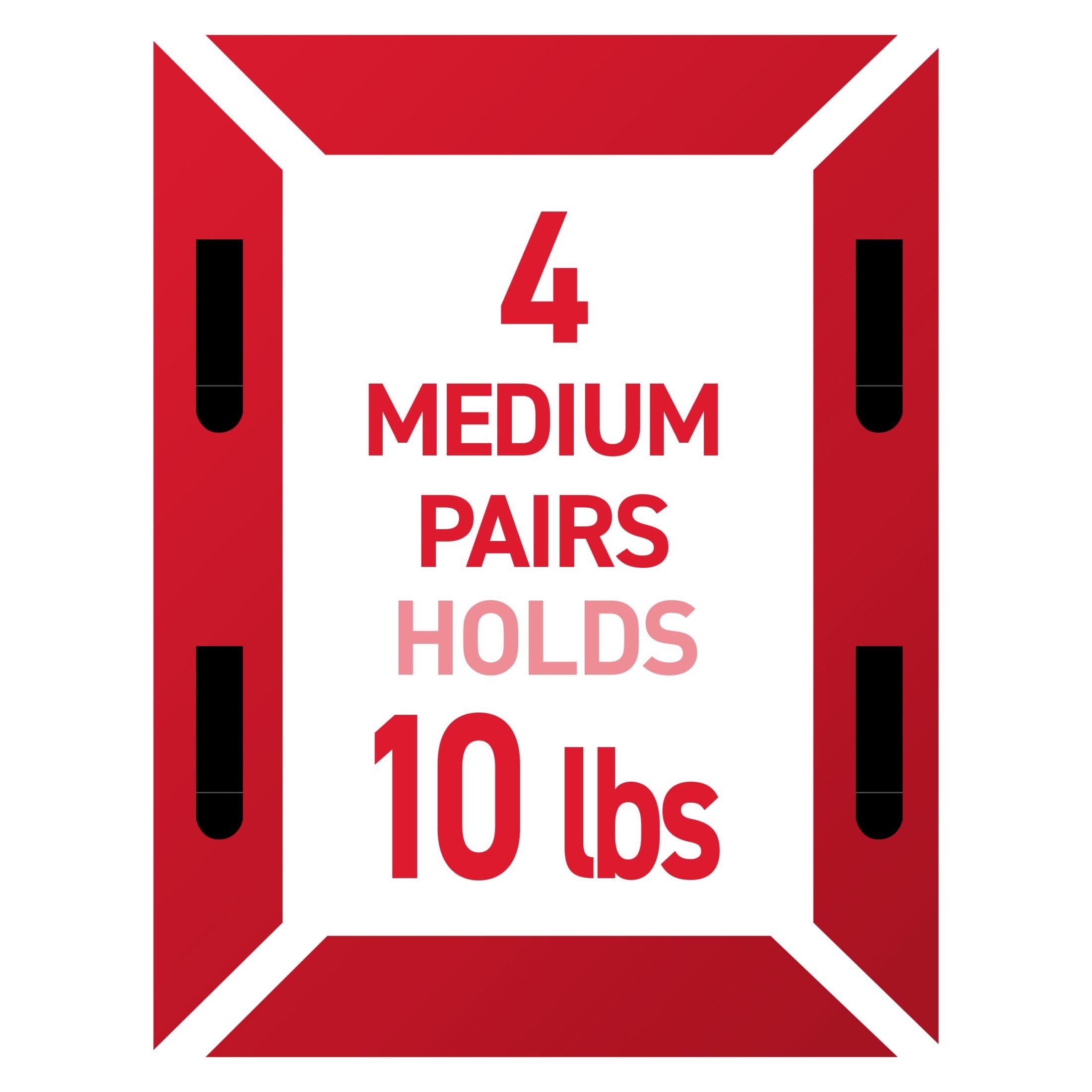 (3 pack) Command Medium Picture Hangers, Holds 10 lbs, Black, Damage-Free Hanging, 12 Pairs Adhesive Strips