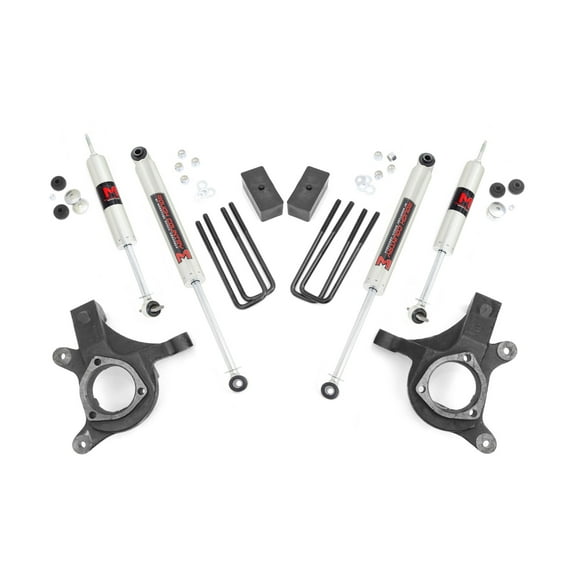 Rough Country 3" Lift Kit for 1999-2006 Chevy/GMC 1500 2WD | M1 Shocks - 23240