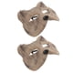 thumbnail image 5 of KAKOWELY 2 máscaras de animales para fiestas de cosplay, máscaras de zorro, máscaras para fiestas de disfraces, 5 of 5