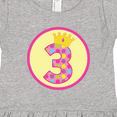 thumbnail image 4 of Inktastic Princess 3rd Birthday Girls Toddler Dress, 4 of 5