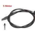 thumbnail image 4 of 5 Meter Electric Drill Drain Dredging Spring Sink Cleaner Sewer Dredging Tool, 4 of 10