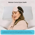 thumbnail image 6 of KTMOUW Memory Foam Cervical Neck Pillow for Sleeping, Contour Pillow for Neck and Shoulder Pain Relief, 6 of 7