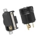 thumbnail image 5 of Conector de receptáculo de enchufe eléctrico de 3 clavijas con bloqueo por torsión NEMA L6-30P L6-30R 30 A 250 V macho y hembra, 5 of 14