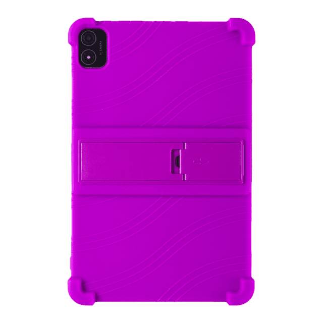 Étui pour Tablette Teclast T40S, Sécuritaire, Antichoc, Support en Silicone, Housse Violette Teclast T40S
