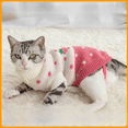 thumbnail image 1 of Ropa para gatos, ropa cálida de invierno para mascotas, suéter de punto, ropa antipelusas y antifrío para gatos y perros, 1 of 5
