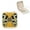 White, variant on Pratyus Checkered Bow Pop Art Jewelry Box for Necklace, Ring, Earring Storage - Ideal Gift for Various Occasions White