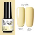 thumbnail image 1 of LILYCUTE 138 colores Gel esmalte de uñas amarillo Color brillante semipermanente LED Soak Off Gel barniz mate Base capa superior Gel híbrido zhangmengya LED, 1 of 2