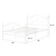 thumbnail image 5 of Cama Metálica Completa South Shore Con Plataforma Y Cabecera, 5 of 8