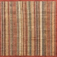 thumbnail image 1 of Ahgly Company Indoor Square Abstract Red Abstract Area Rugs, 5' Square, 1 of 6