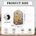 thumbnail image 5 of HELLHERO Butterfly and Sunflower Pattern Kitchen Blender Dust Cover 1pc Blender Covers Polyester Oil Proof for Kitchen Counter There is only one dust cover, 5 of 5