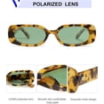thumbnail image 4 of Retro Rectangle  Sunglasses for Women Trendy Small 90s Style  Narrow Rectangular Frame VL9848, 4 of 6