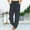Dark Gray, variant on SNKSDGM Women's Plus Black Dress Pants Women High Waisted Straight Leg Work Pants Women High Waisted Wide Leg Women Solid Casual Pants High Waisted Lace up Nine Part Ankle Pants