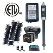 ALEKO ETL Solar Kit Operator Swing Opener for Single Gate up to 660 lb
