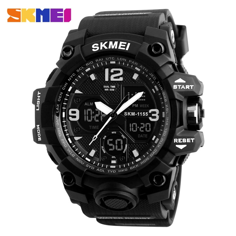 skmei army watch