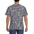 thumbnail image 2 of Rocae Daisies Flowers for Men's Moisture-Wicking Crew Tee - T-Shirt for Sports, Outdoor Activities, and Casual WearXX-Large, 2 of 9