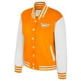 thumbnail image 2 of Women's Colosseum Texas Tennessee Orange Tennessee Volunteers French Baguette Full Snap Fleece Jacket, 2 of 3