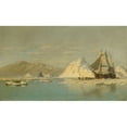thumbnail image 3 of Bradford, WilliamÂ&nbsp; 14x10 Black Modern Framed Museum Art Print Titled - Off Greenlandâ€”Whaler Seeking Open Water, 3 of 5