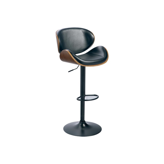 Signature Design by Ashley Bellatier Adjustable Height Bar Stool, Black