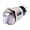 Blue, variant on TeeRees 19mm Rotary Switch Latching for 2 Positions 3-6V Metal Push Button Switch with Led,Yellow