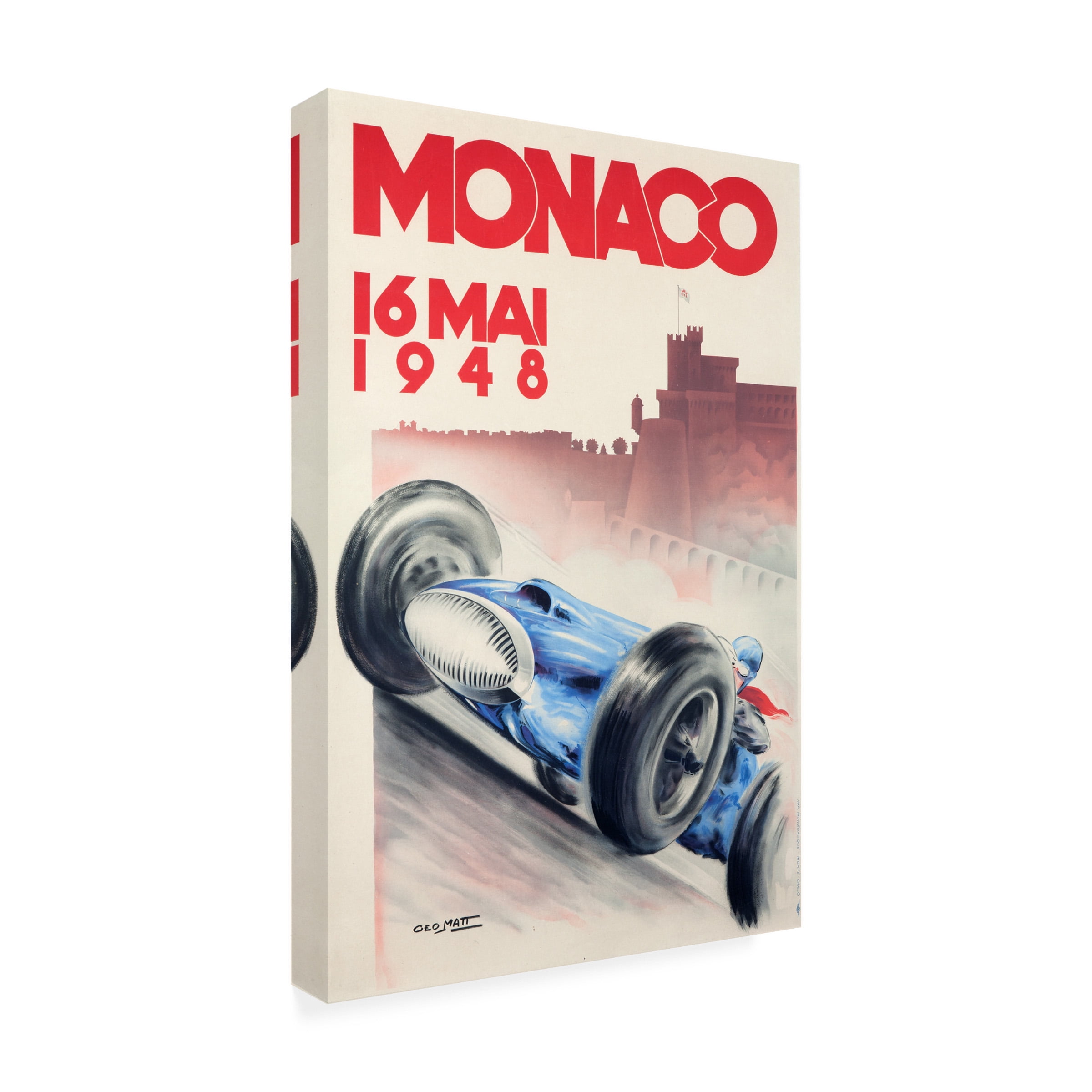 Lantern Press 'Monaco' Canvas Art