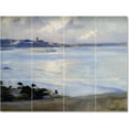 thumbnail image 1 of Ceramic Tile Mural-Stanhope Alexander Forbes Waterfront Painting 337. 24" w x 18" h using (12) 6 x 6 ceramic tiles, 1 of 3