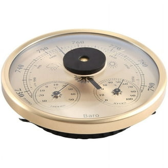 BARIGO Captain Series Barometer/Thermometer - Brass