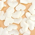 thumbnail image 6 of UKCOCO Sponge Heart Confetti White for Wedding and Party Decoration 600Pcs, 6 of 6