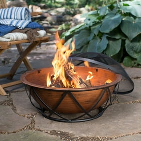 Fire Sense 62342 Lumina Wood Burning Fire Pit Walmart Com