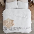 thumbnail image 4 of Colcha Bedsure Boho King, 270 x 244 cm, color blanco ligero, 4 of 8