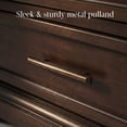thumbnail image 6 of COLAMY 3-Drawer Nightstand with USB Charging Station, Oversized Wood Bedside Table, Tall Storage End Table for Bedroom, Dark Walnut, 1-Pack, 6 of 10