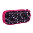 thumbnail image 2 of Vsdgher Colorful Guitar Print Large Capacity Pencil Case Pouch with Zipper, Portable Aesthetic Big Capacity Pencil Cases Pen Office Travel Stationery Bag, 2 of 8