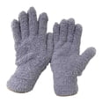 thumbnail image 3 of 1 par de guantes para quitar el polvo de microfibra gris Guantes de coral Limpieza de la casa Guantes de eliminación de polvo de perfecl guantes para quitar el polvo, 3 of 6