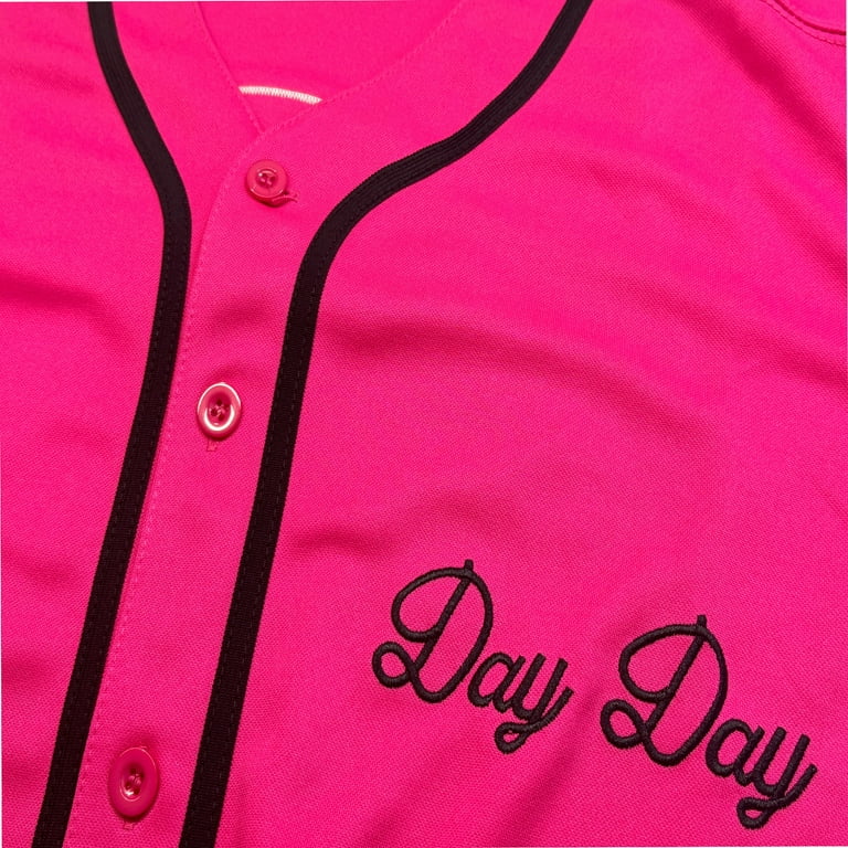Men's Next Friday Pinky's Record Movie 90s Hip Hop Stitched Sports Fan Baseball  Jersey Clothing for Party Black Pink - Walmart.com