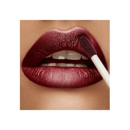 GLAM Light Up Lip Gloss The Lano Co Push Button Light Shade: BORDEAUX BLISS