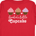 thumbnail image 4 of Inktastic Auntie Little Cupcake Niece Girls Long Sleeve Toddler T-Shirt, 4 of 5