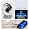 thumbnail image 5 of Auriculares de Traducción Bluetooth con Montaje en la Oreja, Abiertos, para 144 Idiomas, Color Negro, 5 of 5