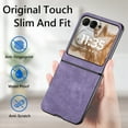 thumbnail image 6 of ELEHOLD Case for Motorola Razr 60/Razr 2025/Razr 2024, Shockproof Phone Case Slim Anti-Scratch PC Cover,Purple, 6 of 8
