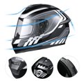 thumbnail image 3 of AHR Full Face Bluetooth Motorcycle Helmet DOT Bluetooth 5.0 Headset Intercom XL, 3 of 10