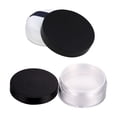 thumbnail image 1 of FRCOLOR Powder Boxes 1 Set of Large Loose Powder Separate Boxes Portable Empty Loose Powder Case,3.43"X3.43"X1.06", 1 of 4