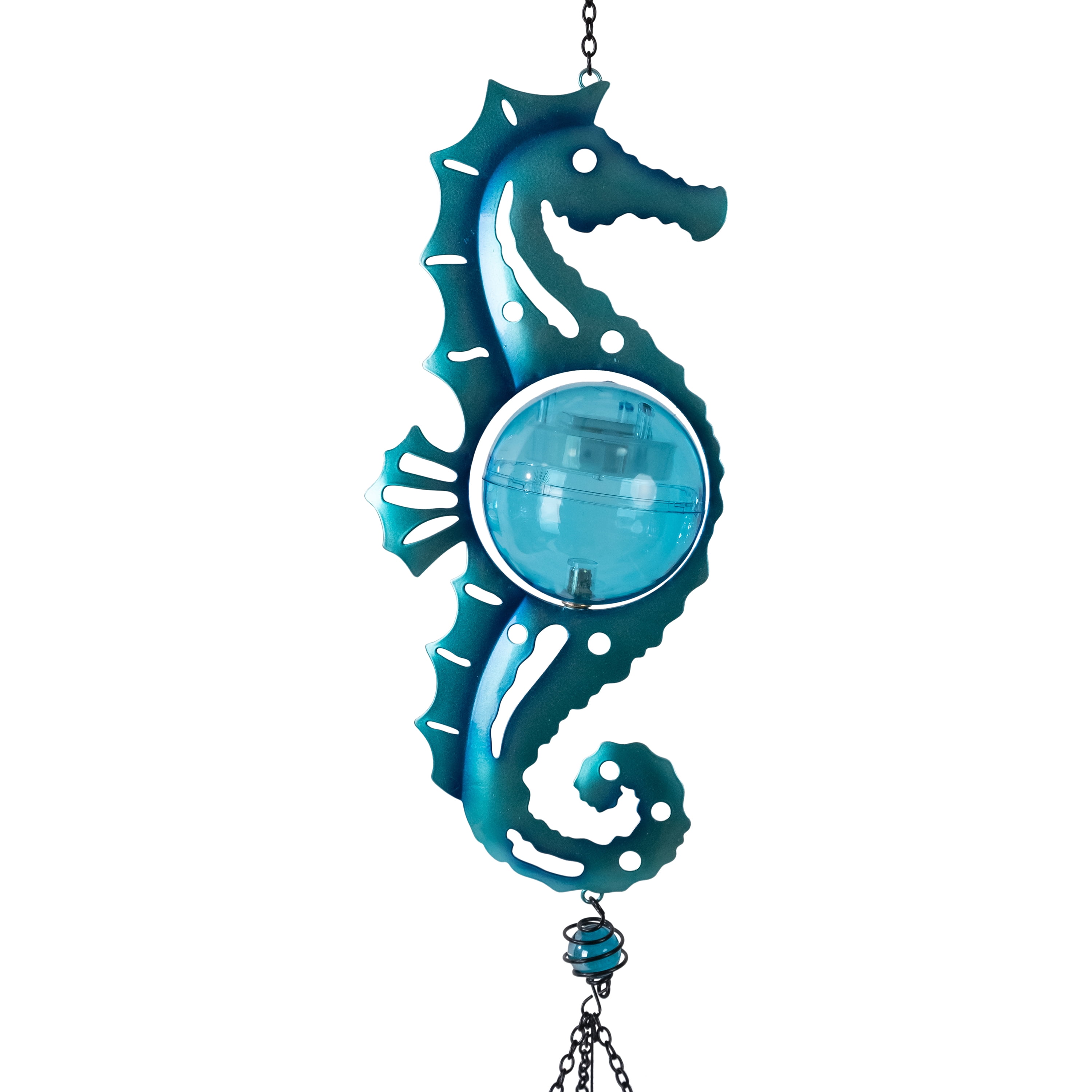 Mainstays Metal Coastal Sea Horizons Outdoor Wind Chime, Weather-Resistant