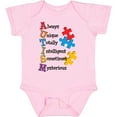 thumbnail image 3 of Inktastic Autism Acrostic Boys or Girls Baby Bodysuit, 3 of 5