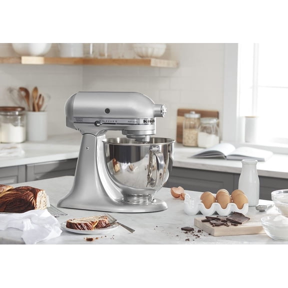Restored KitchenAid ArtisanSeries 5 Quart Tilt-Head Stand Mixer, RRK150 (Refurbished)