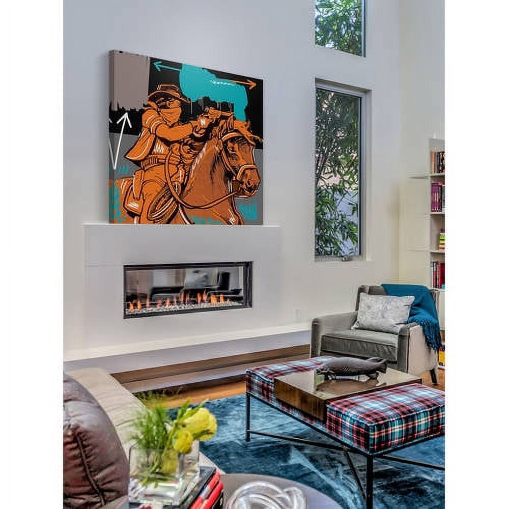 Marmont Hill "Raider II" by Josh Ruggs Painting Print on Wrapped Canvas