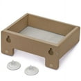 thumbnail image 6 of Birds Choice Recycled Poly-Lumber Window Mount Platform Bird Feeder, Taupe, 6 of 6