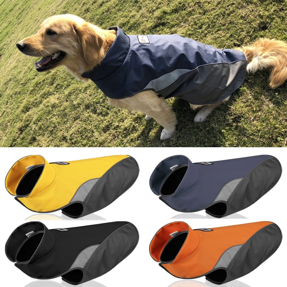 Winter Vest Cozy Waterproof Windproof Dog Coat, Highly Visible Reflective Dog Vest Warm Sport